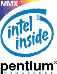 Pentium MMX 1997 branding