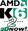 AMD K6-2 550 Branding Badge