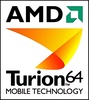 AMD Turion 64 MK-38 Branding Badge