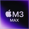 Apple M3 Max (14C30G) Branding Badge