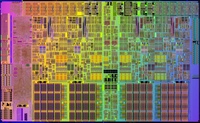 Intel Clarksfield Die