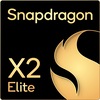 Qualcomm Snapdragon X2 Elite (X2E-88-100) Branding Badge