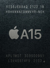 Apple 4-Core A15 Branding Badge