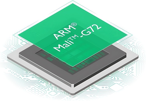 ARM Mali-G72 MP3 850MHz