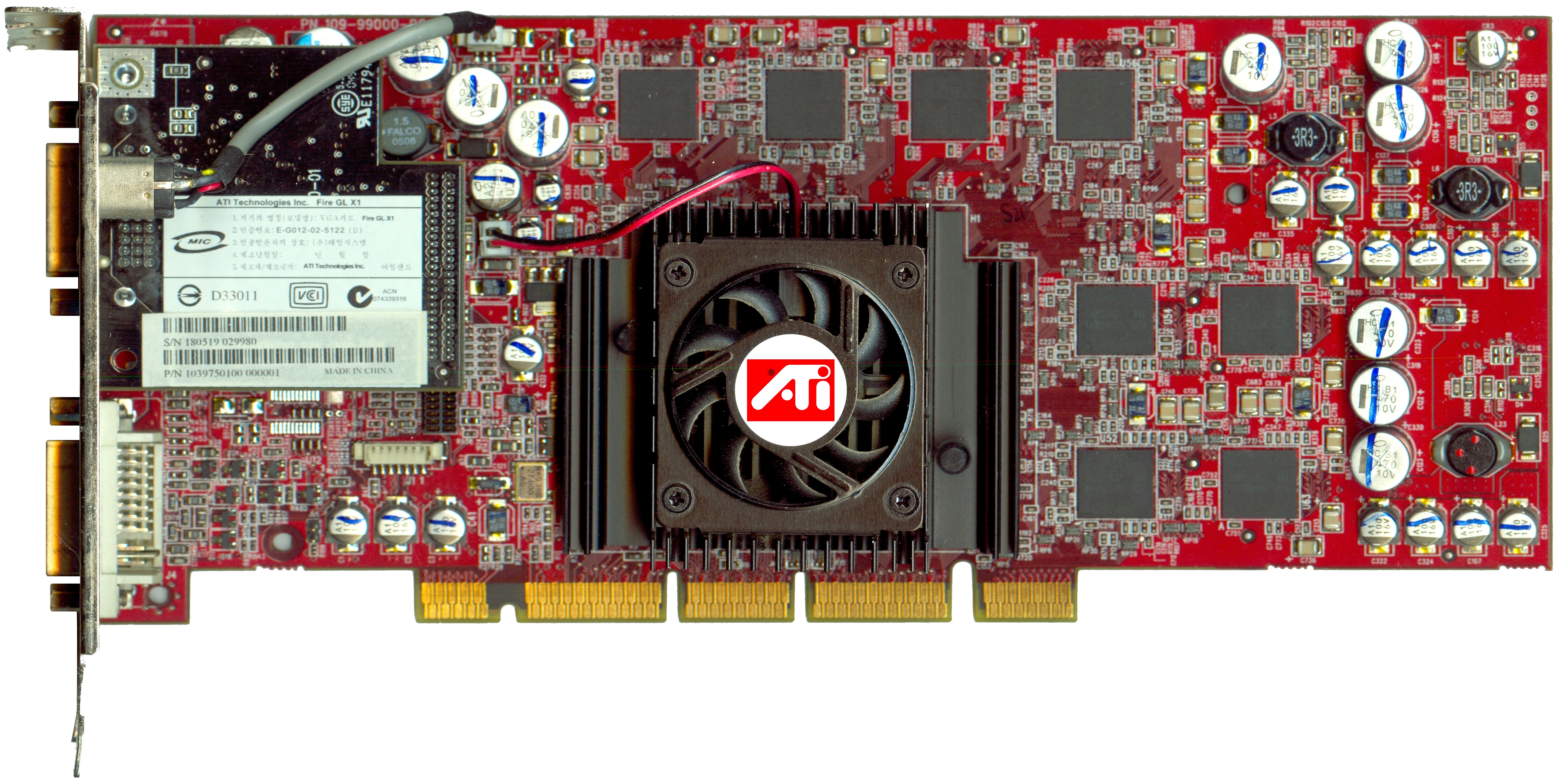 ATI FireGL 9700 X1-256