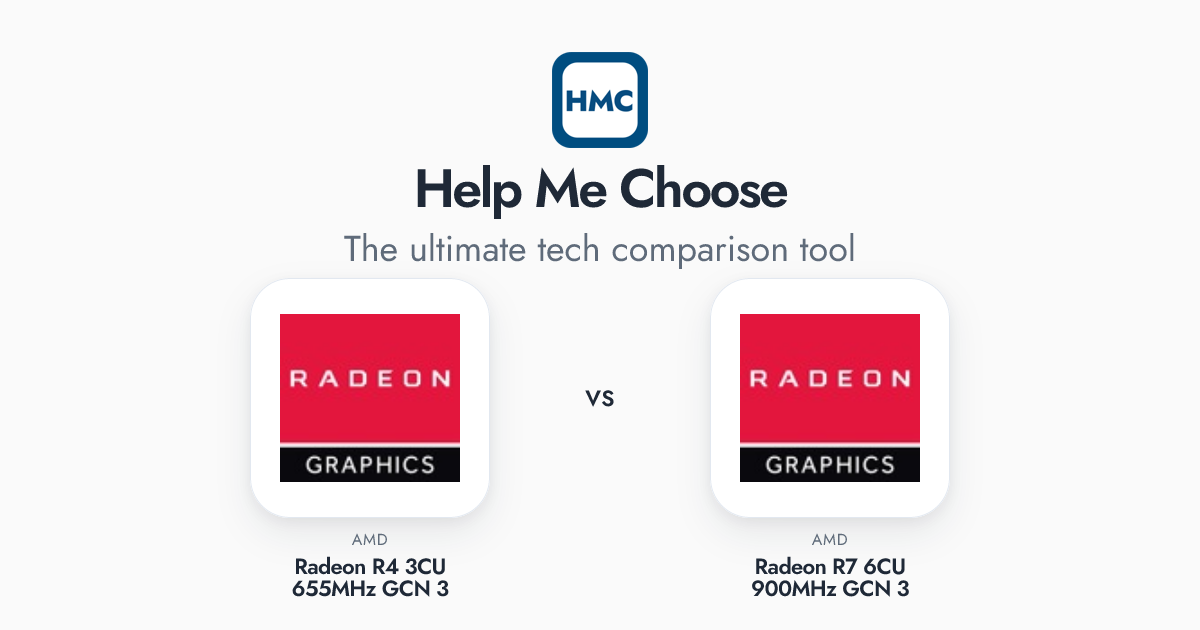 AMD Radeon R4 3CU 655MHz GCN 3 vs AMD Radeon R7 6CU 900MHz GCN 3 Full ...