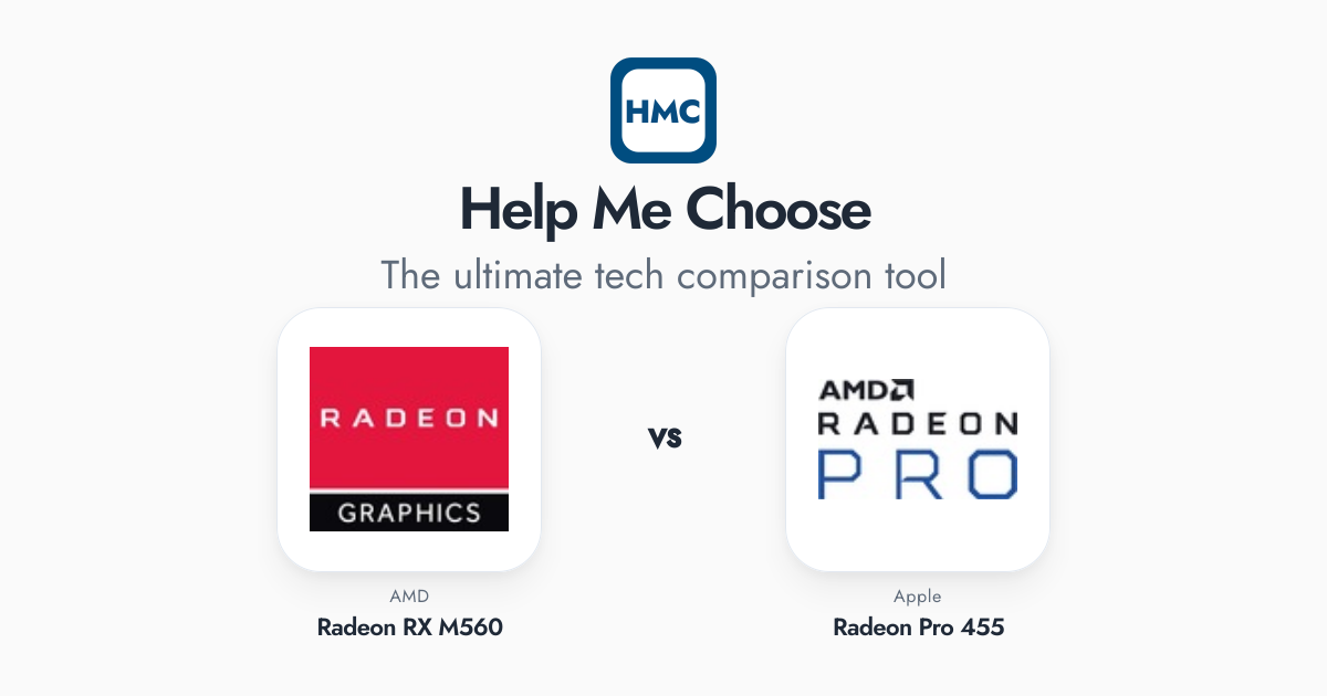 Admin Rx Pro AMD Radeon RX M560 vs Apple Radeon Pro 455 Full Specs - HMC