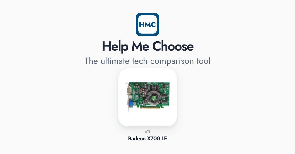 Amd Radeon X700 ATI Radeon X700 LE Full Specs - HMC