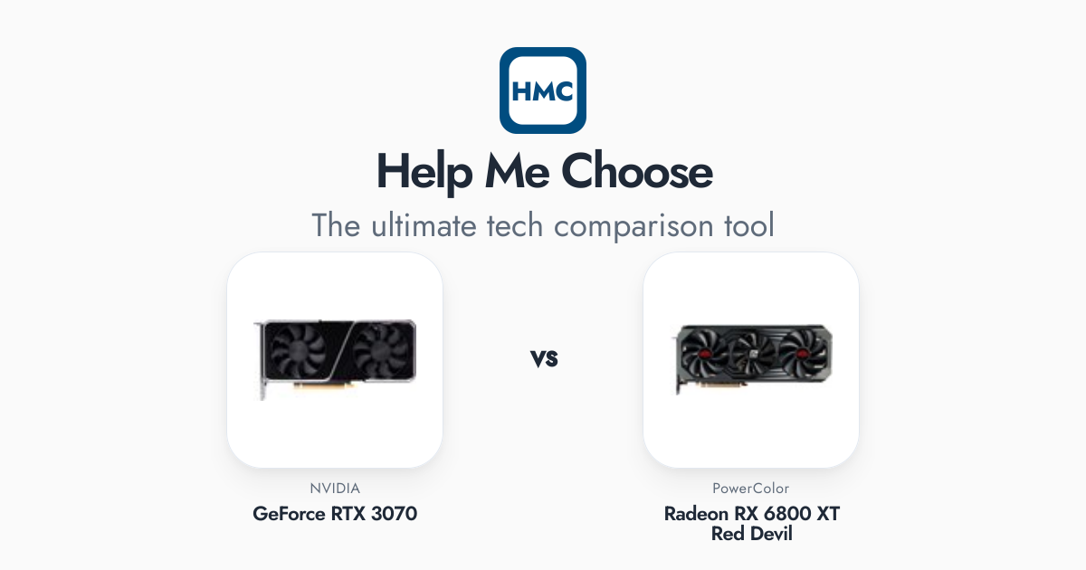 Geforce Color NVIDIA GeForce RTX 3070 vs PowerColor Radeon RX 6800 XT Red Devil Full ...